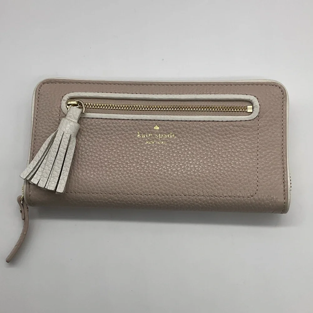KATE SPADE‎ PEBBLE LEATHER ZIPPY WALLET